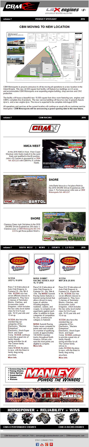 cbm news July 2016